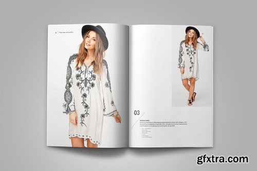 CreativeMarket Fashion Lookbook 2027320