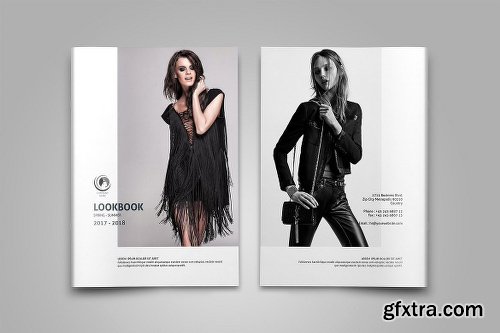 CreativeMarket Fashion Lookbook 2027320