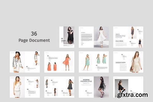 CreativeMarket Fashion Lookbook 2027320