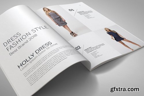 CreativeMarket Fashion Lookbook 2027320