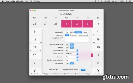 Menstrual Period Tracker 5.9.1 (macOS)