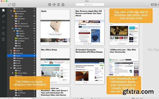 Pins - The Bookmarks App 2.0.9 (macOS)