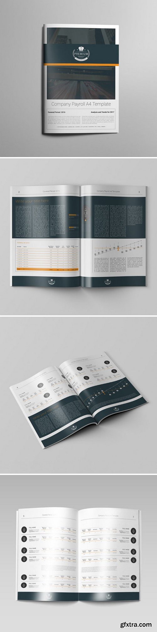 KeBoto - Company Payroll A4 Template 000113