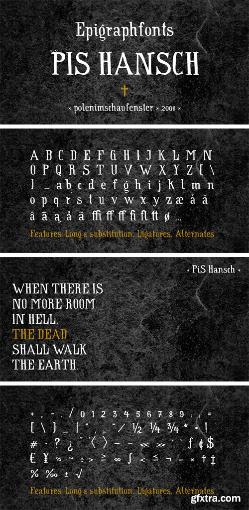 PiS Hansch Font