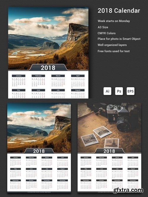 CM - 2018 Calendar 1390460