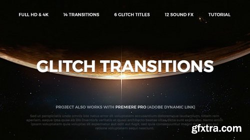 Videohive - Glitch Transitions - 20479670