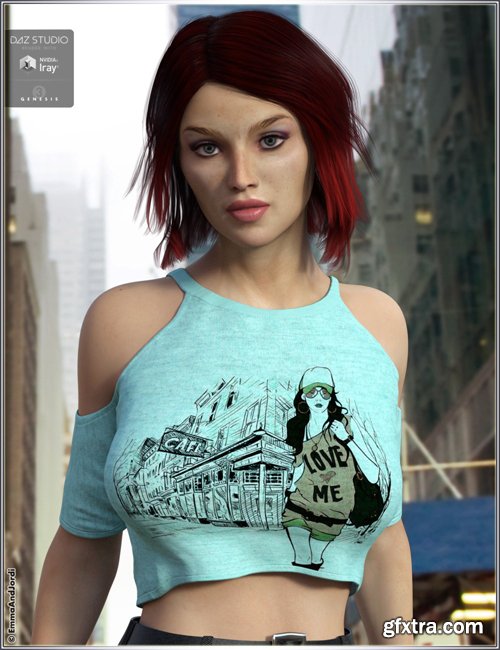 Manhattan Hair and Newsboy Cap for Genesis 3 Female(s) and Male(s)