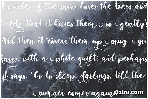 Winter Story Font Family - 2 Fonts