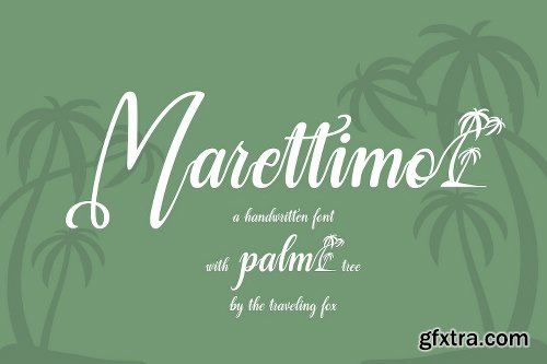 CreativeMarket Marettimo Summer-Vibe Font 2027167