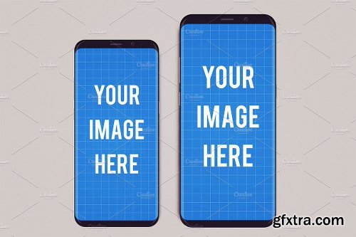 CreativeMarket Samsung Galaxy S8 Mockup 2028944