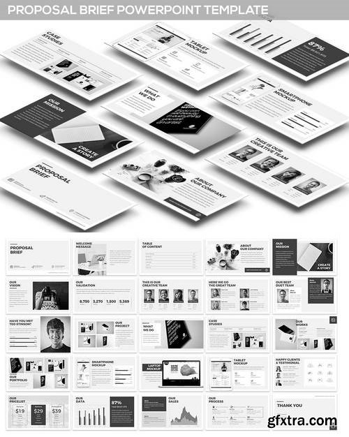 Proposal Brief Powerpoint Template