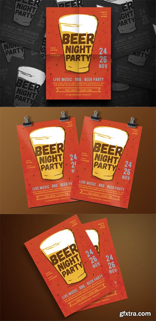 Beer Party Flyer