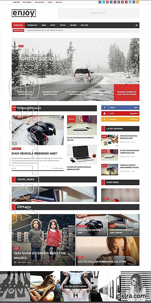 CM - Enjoy - Powerful WordPress Magazine 1355509