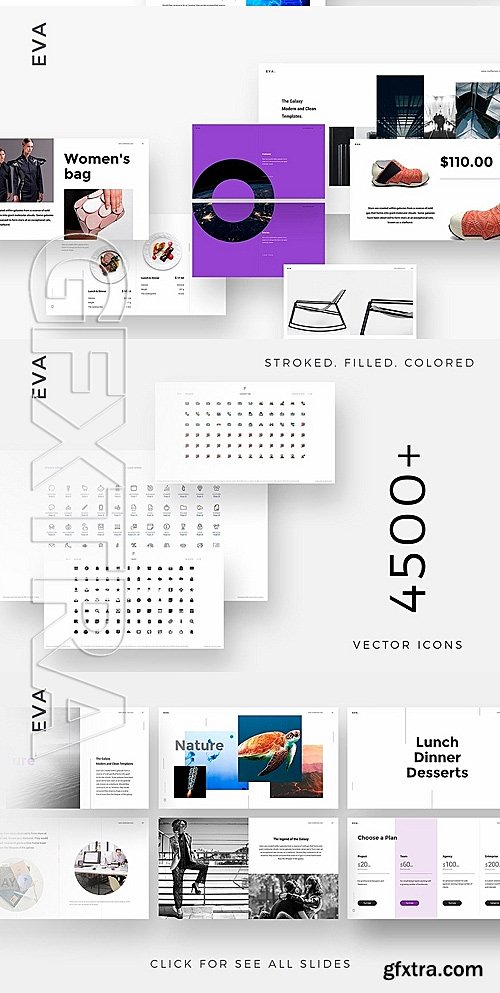 CM - EVA Keynote Template + Icon Pack 1385946