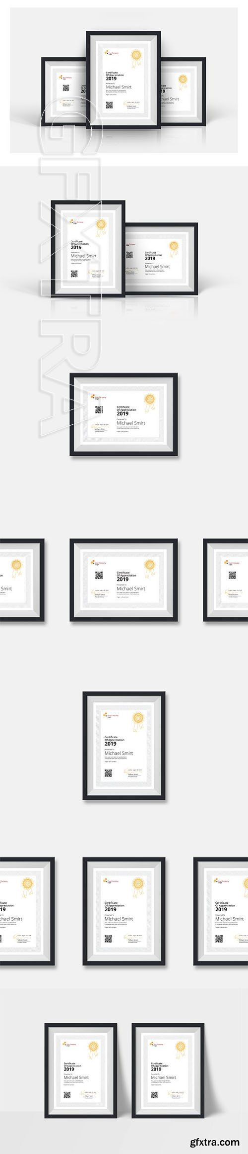 CreativeMarket - Clean Certificates 1983097