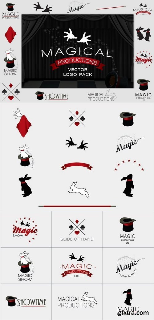 CM - Magical Productions, Magic Logo Pack 1366372