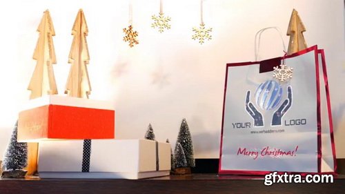 Videohive - Christmas Gifts Logo - Storefront Digital Signage - 20807250