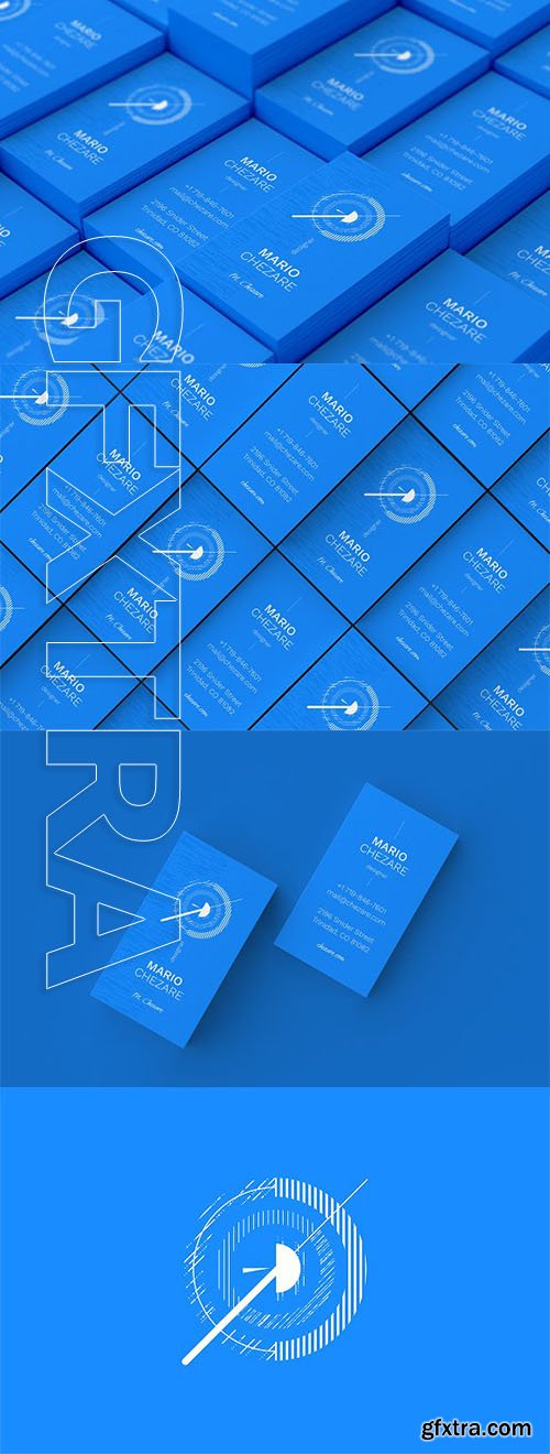 CreativeMarket - Chezare 05. Business card template 2028830