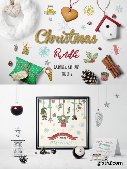 CM - Christmas Graphic Bundle 1798791