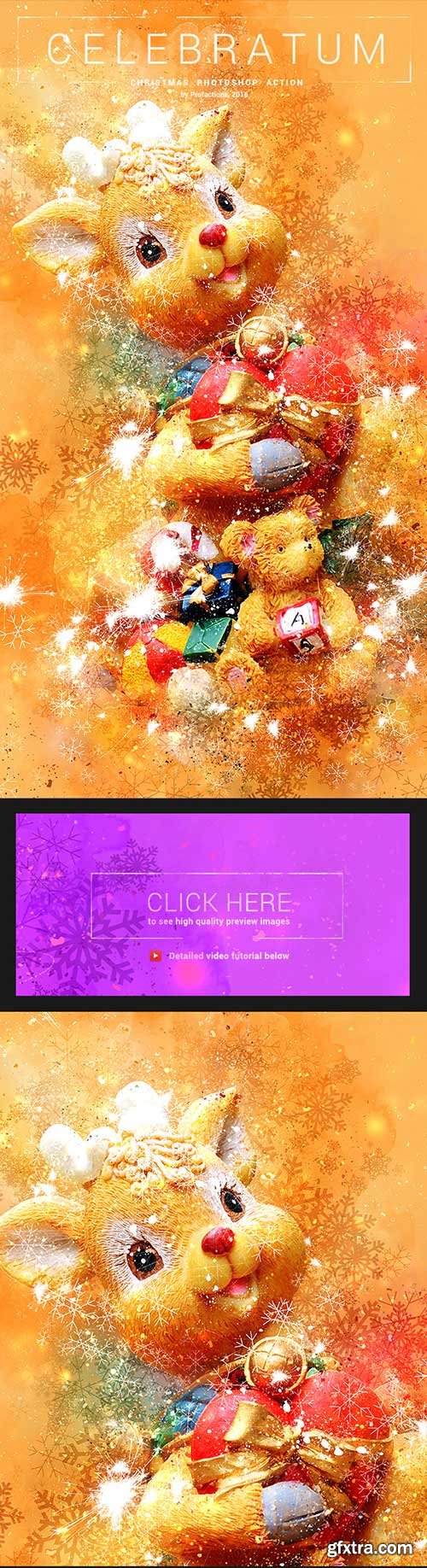 Graphicriver - Celebratum - Christmas Photoshop Action 18766183