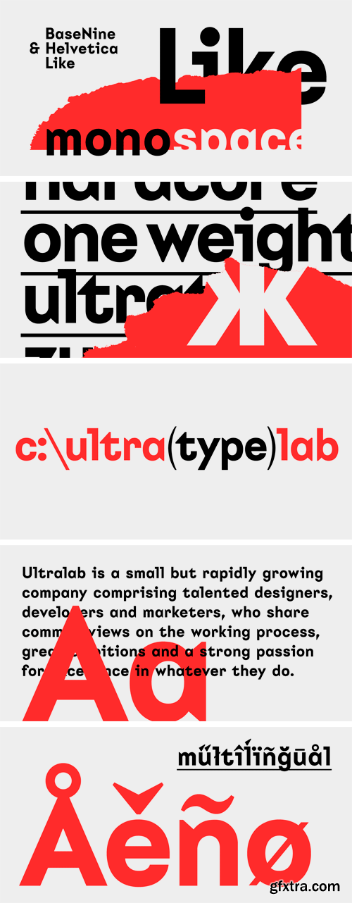 Ultratype Beta Font