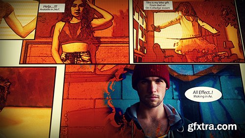 Videohive Comic Slideshow 20057261