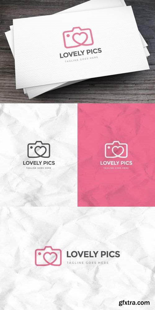 Lovely Pics Logo Template