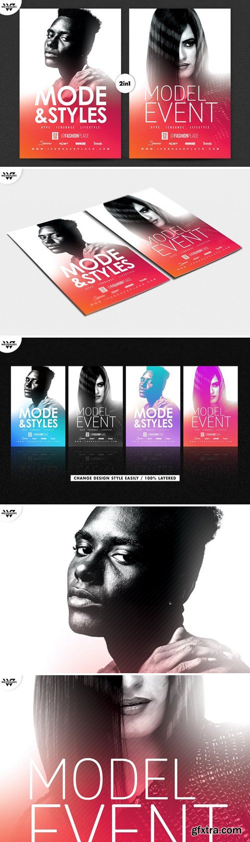 CM - FASHION EVENT Flyer Template 1956795