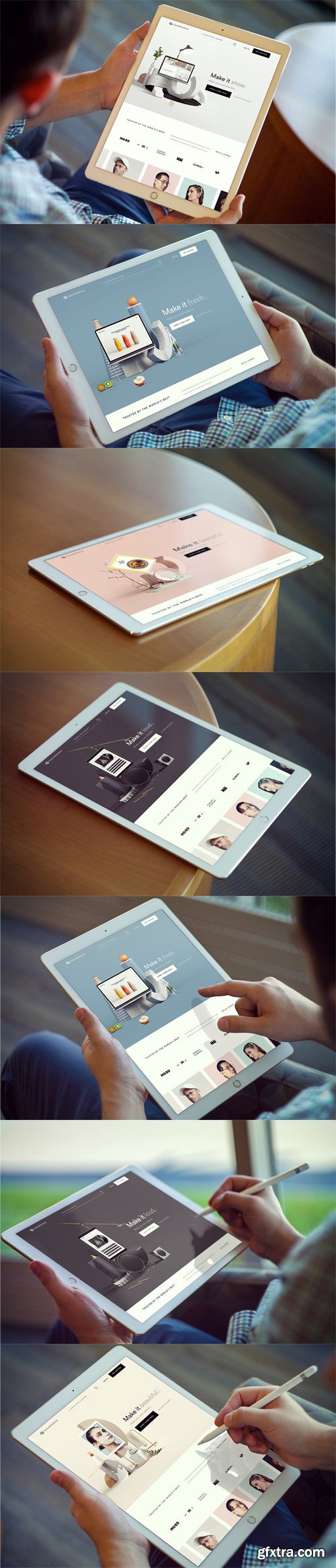 iPad Pro Mockups v7