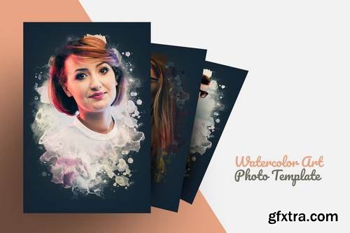 Watercolor Photo Mockup