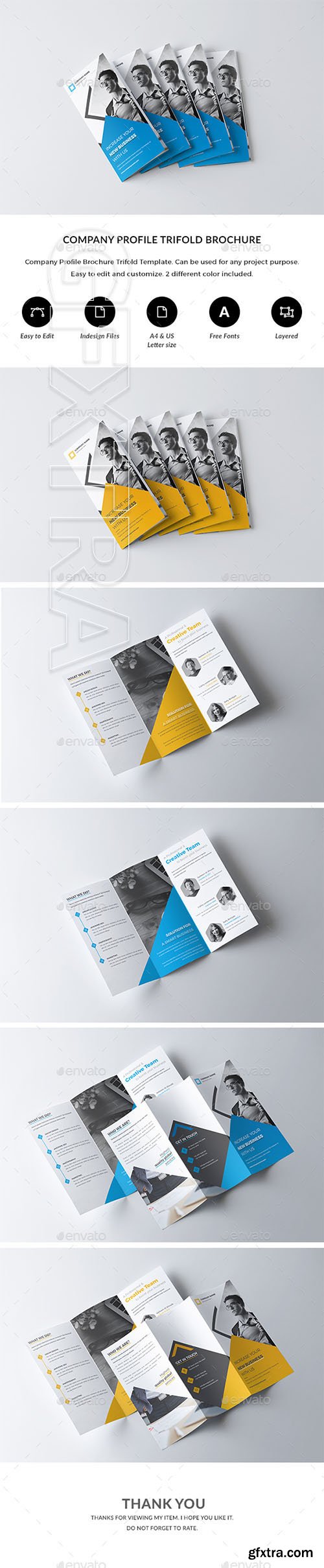 GraphicRiver - Trifold Brochure Template 20919347