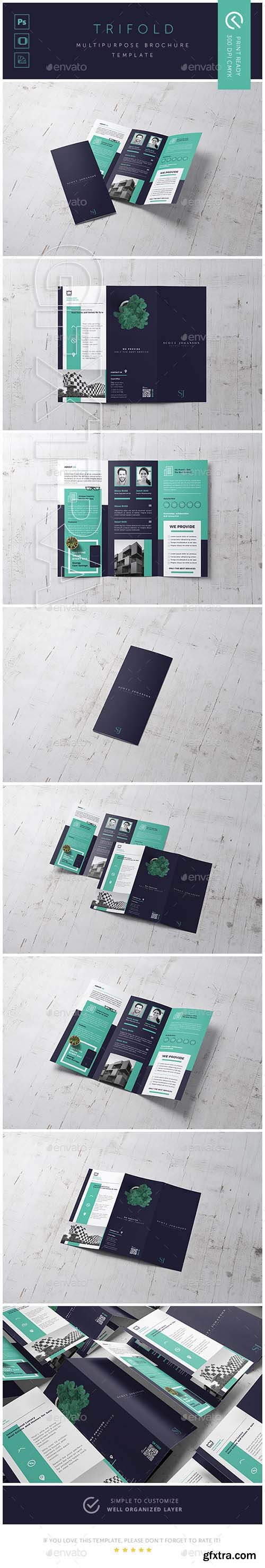 GraphicRiver - Corporate Business Trifold Brochure Template 20929524