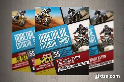 CreativeMarket - Sport Event Flyer Poster 2037019