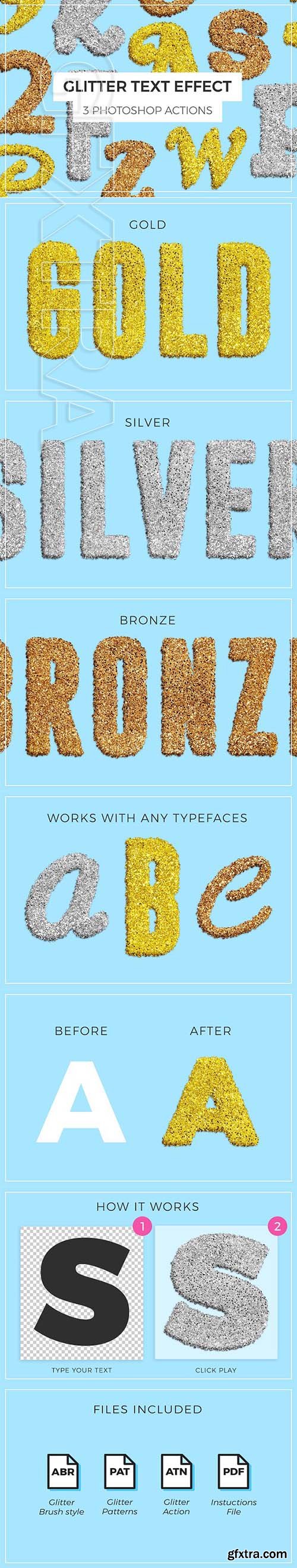 CreativeMarket - Glitter Text Effect 2032410