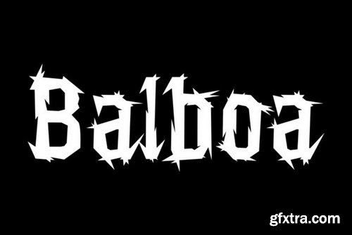 Balboa Font