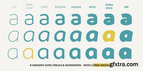 Studio Gothic Font Family