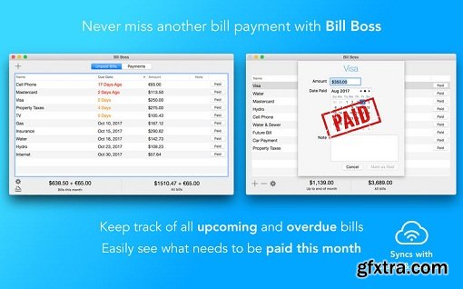 Bill Boss 1.1.4 (macOS)