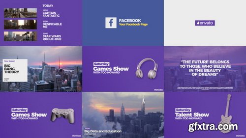 Videohive - Modern Broadcast Pack - 20488320