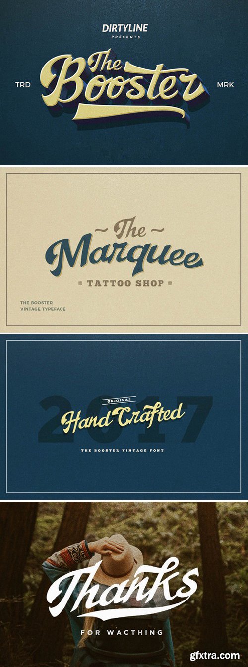 The Booster Typeface