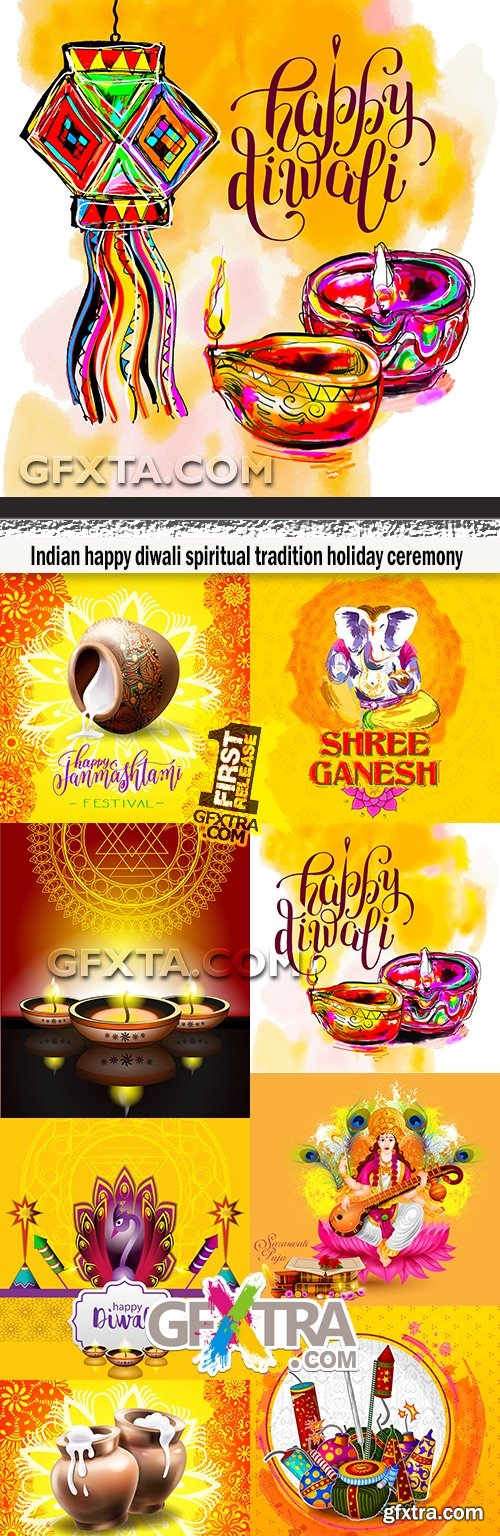 Indian happy diwali spiritual tradition holiday ceremony