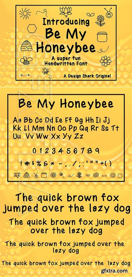 CreativeMarket - Be My Honeybee 2036028