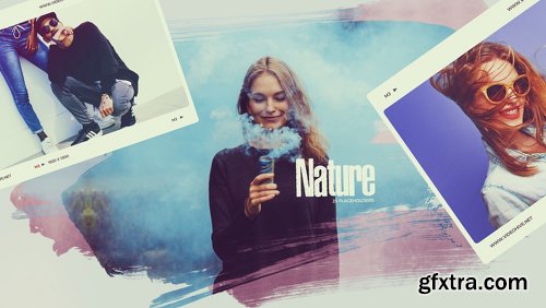 Videohive Beautiful Brush Photo Slideshow 20226387