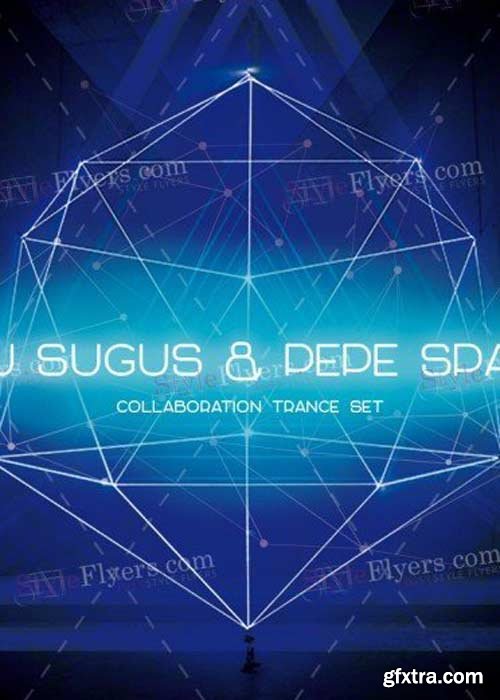 DJ Sugus’s new set V1 2018 PSD Flyer Template