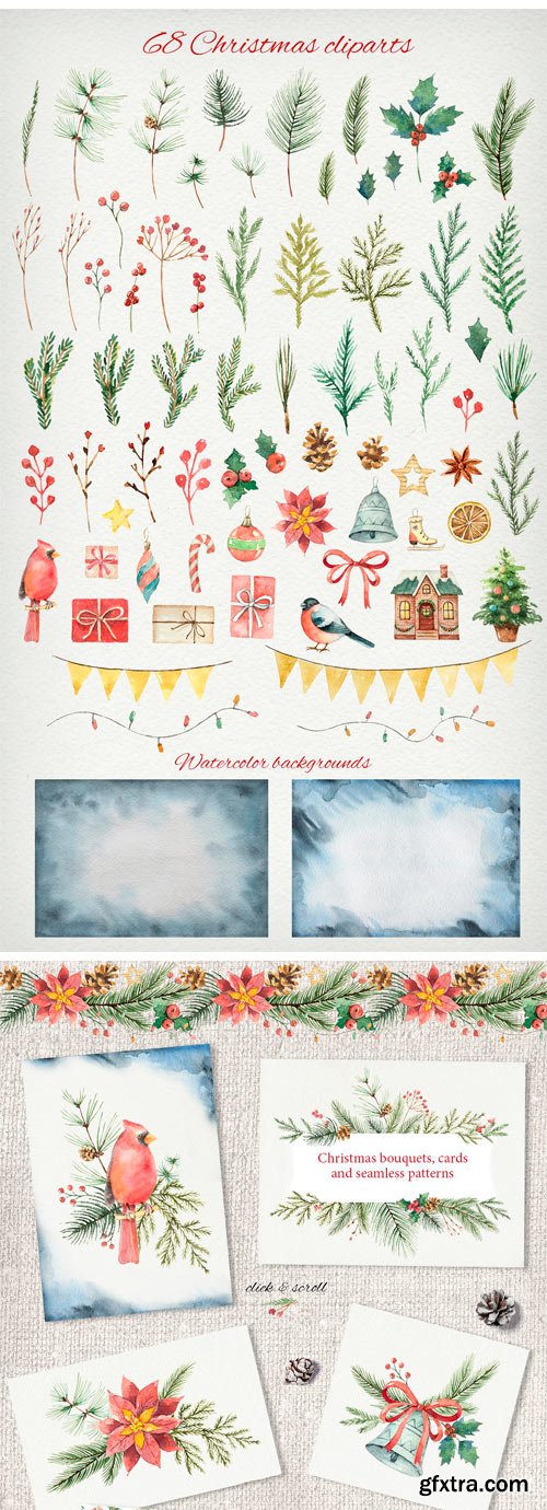 CM - Watercolor Christmas Collection 1988978