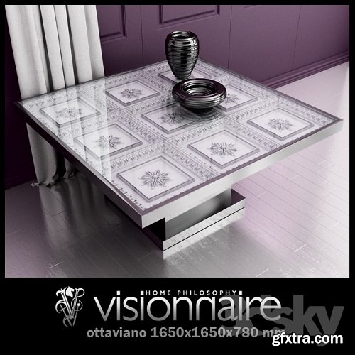 Visionnaire ottaviano 3d Model