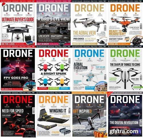 Drone Magazine - 2017 Full Year Issues Collection