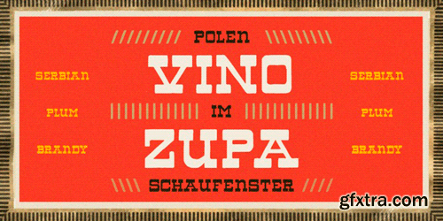 PiS VinoZupa Font