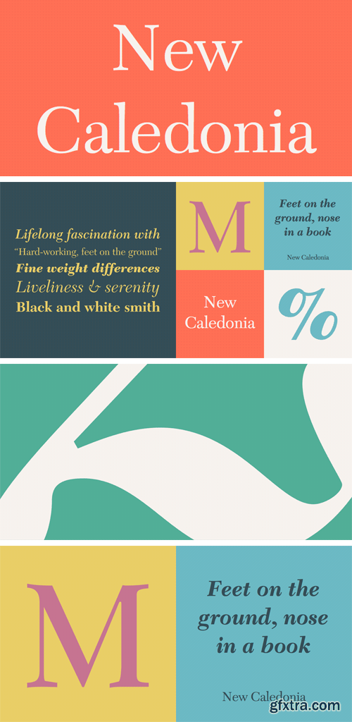 New Caledonia Font Family