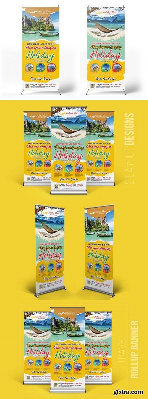 Travel Rollup Banner