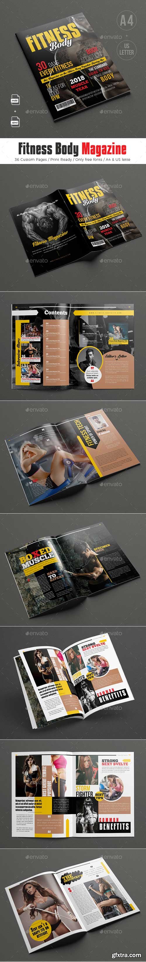 Graphicriver - Fitness Body Magazine 20887879